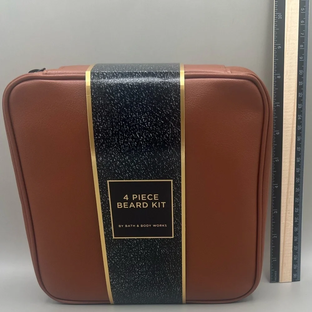 Bath & Body Works 4 Piece Beard Care Gift Set ~ Beard Brush, Wash, Cream, & Oil - Picture 6 of 7